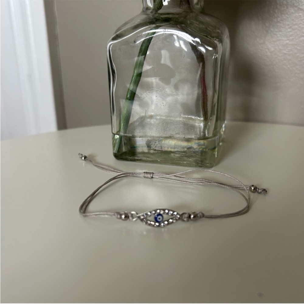 Evil Eye adjustable cord bracelet 🧿